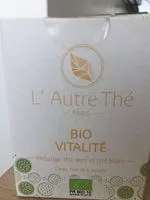 Sucre et nutriments contenus dans L-autre the