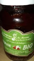 Quantité de sucre dans Confiture fraise bio