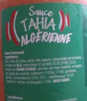 Suhkru kogus sees Sauce algérienne