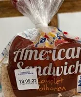 Количество сахара в American Sandwich (Complet)