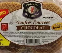 Gaufres fourrees au chocolat