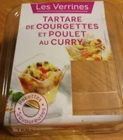 Amount of sugar in Tartare de courgettes poulet et curry