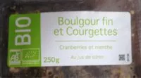 Jumlah gula yang masuk BOULGOUR FIN ET COURGETTES BIO