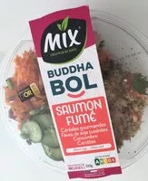 Suhkru kogus sees Buddha Bol Saumon fumé