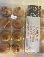 Amount of sugar in Gougeres 4 saveurs