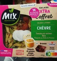 Cantidad de azúcar en Salade extra coffret chèvre penne