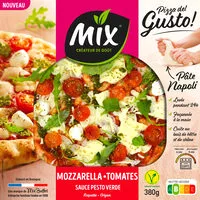 Suhkru kogus sees Pizza del Gusto - mozzarella tomates