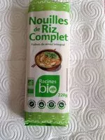 Suhkru kogus sees Nouilles riz complet bio