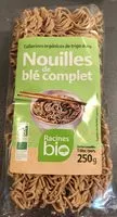 Suhkru kogus sees Nouilles de blé complet 250g