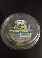 含糖量 Olives Vertes Marinees