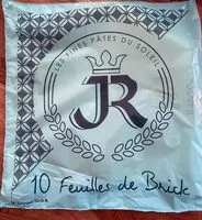 चीनी की मात्रा 10 Feuilles de brick