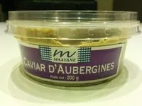 含糖量 Caviar d'aubergine