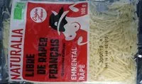 Количество сахара в Emmental râpé