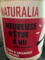Jumlah gula yang masuk Purée d'amandes blanches