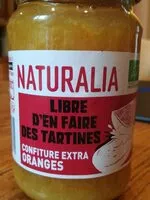 चीनी की मात्रा Confiture Extra Oranges