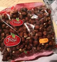 Zuckermenge drin Noisettes décortiquées crues