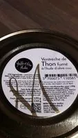 Zuckermenge drin Ventreche de thon fumé à l'huile d'olive