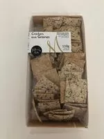 Zuckermenge drin Crackers aux graine
