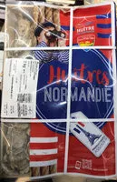 Quantité de sucre dans Huîtres de Normandie