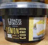 入っている砂糖の量 Lemon curd
