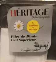 入っている砂糖の量 Filet de dinde