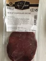 入っている砂糖の量 Boeuf charolais seche