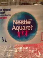 चीनी की मात्रा Agua mineral de manantial garrafa