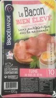 İçindeki şeker miktarı Le Bacon fumé au bois de hêtre