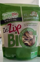 Cantidad de azúcar en Pommes séchées Bio