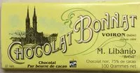 含糖量 Chocolat Libanio Brésil