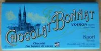 Amount of sugar in Kaori - Chocolat pur beurre de cacao