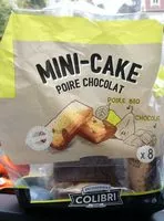 Suhkru kogus sees Mini-Cake Poire Chocolat