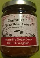 Sucre et nutriments contenus dans Monastere notre dame de ganagobie