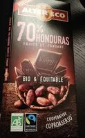 含糖量 70% Honduras - Chocolat fruité & fondant