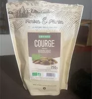 Quantité de sucre dans graines de courge bio