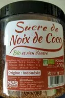 Suhkru kogus sees Sucre de coco bio