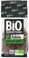 Количество сахара в Lentilles vertes
