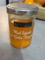 Jumlah gula yang masuk Miel liquide et Gelée royale