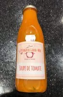 चीनी की मात्रा Soupe de tomate