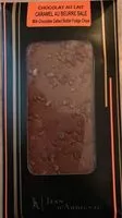 चीनी की मात्रा Chocolat au lait caramel beurre salé