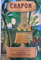 Amount of sugar in Chocolat noir de madagascar