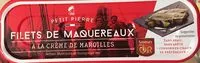 入っている砂糖の量 Filets de maquereaux à la crème de maroilles