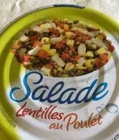 入っている砂糖の量 salade lentilles au poulet