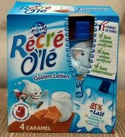 Quantité de sucre dans Récré O'lé Caramel