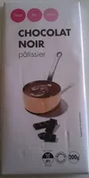 İçindeki şeker miktarı Chocolat noir tablette