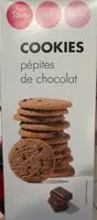 İçindeki şeker miktarı Cookies pépites de chocolat