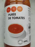 İçindeki şeker miktarı Purée de tomates