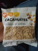 Suhkru kogus sees Cacahuètes grillées et salées