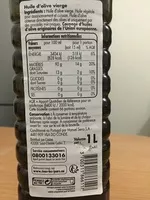 Suhkru kogus sees Huile d'Olive Vierge
