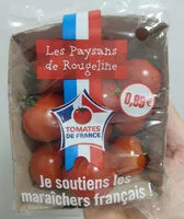चीनी की मात्रा Tomates cerises